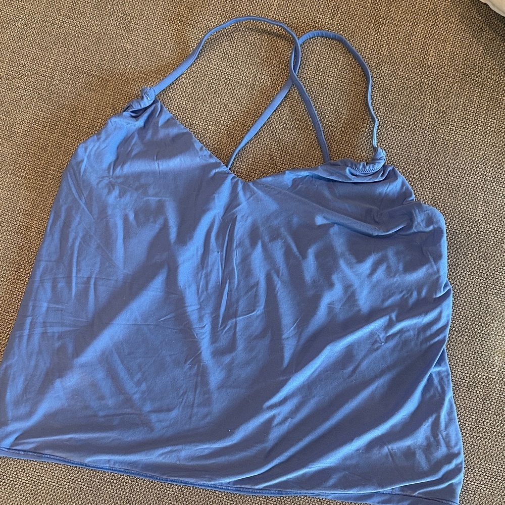 Aerie Blue Crop Top